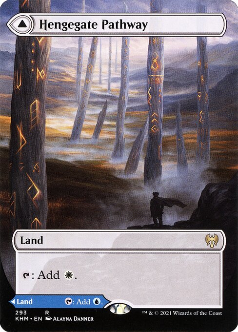 Kaldheim - 293 - Hengegate Pathway // Mistgate Pathway - Rare