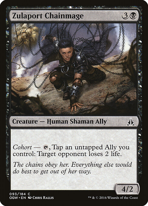 Oath of the Gatewatch - 93 - Zulaport Chainmage - Common