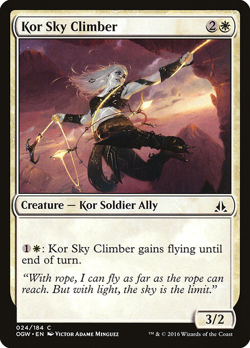 Oath of the Gatewatch - 24 - Kor Sky Climber - Common