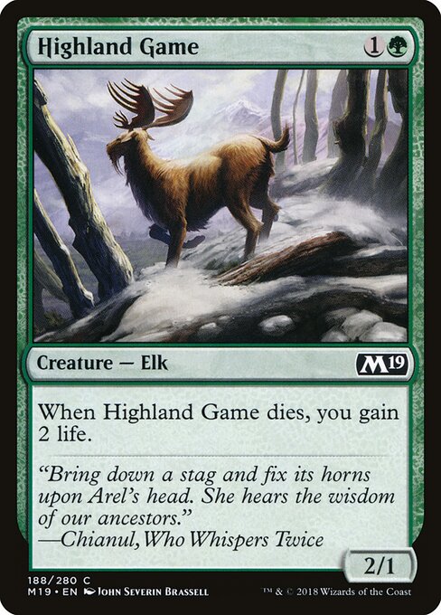 Core Set 2019 - 188 - Highland Game - Common