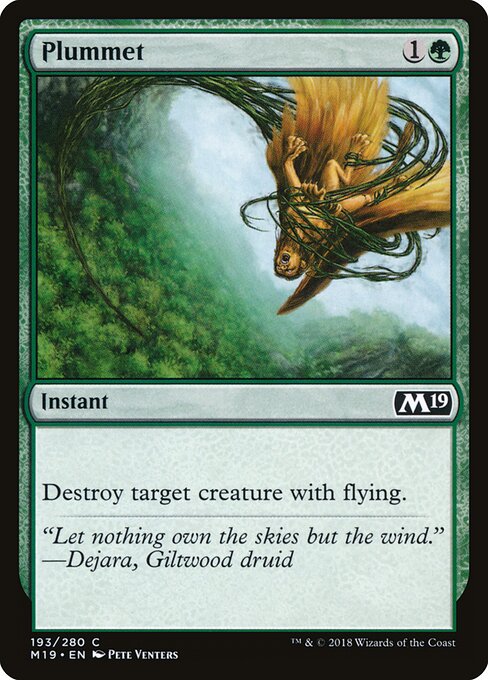 Core Set 2019 - 193 - Plummet - Common