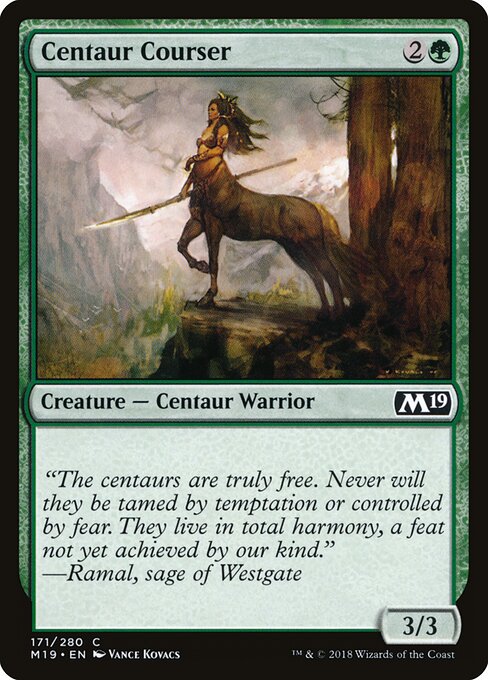 Core Set 2019 - 171 - Centaur Courser - Common