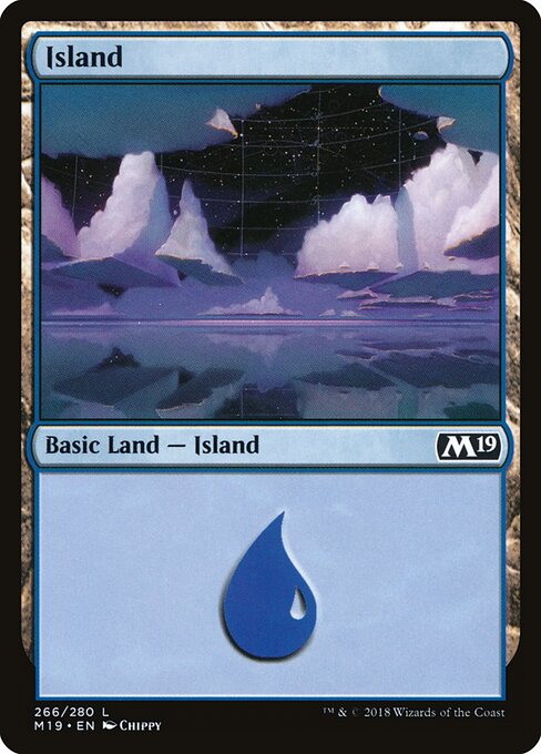 Core Set 2019 - 266 - Island - Common
