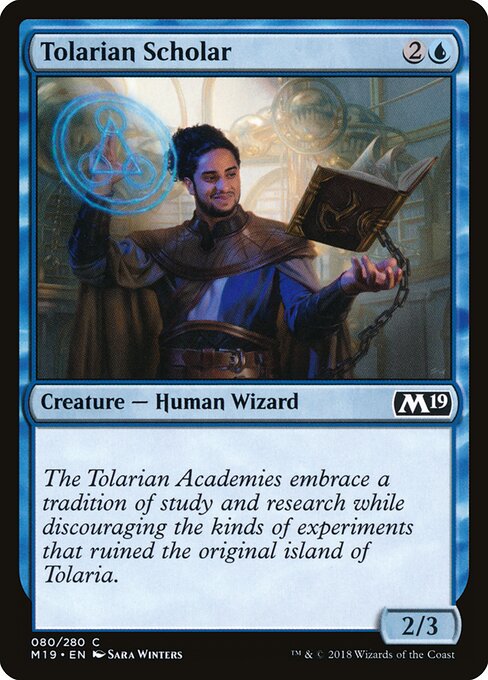 Core Set 2019 - 80 - Tolarian Scholar - Common