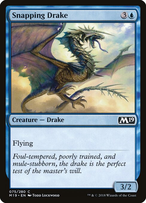 Core Set 2019 - 75 - Snapping Drake - Common