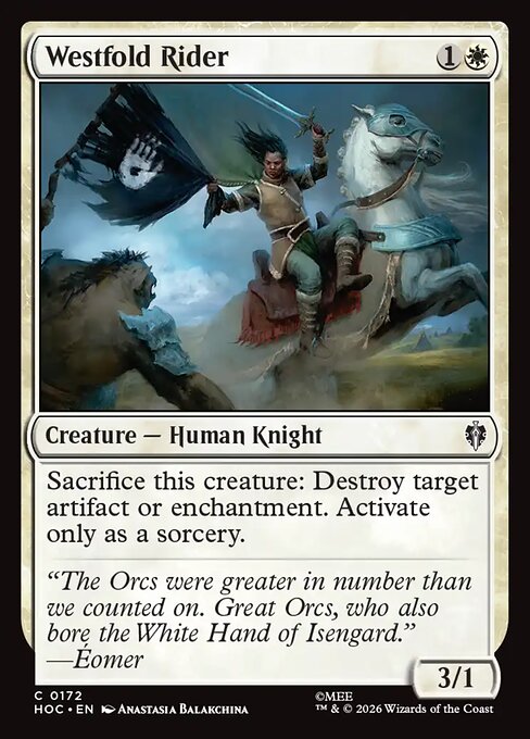 The Hobbit Eternal - 172 - Westfold Rider - Common