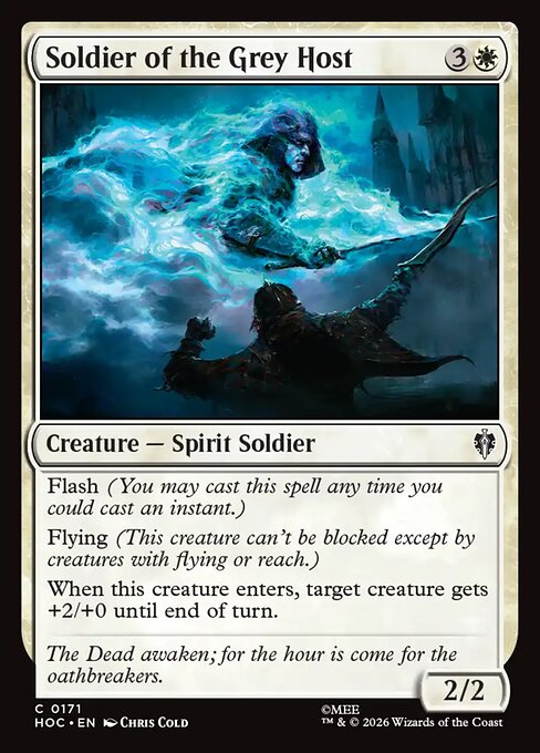 The Hobbit Eternal - 171 - Soldier of the Grey Host - Common