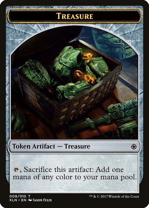 Ixalan Tokens - 9 - Treasure - Common