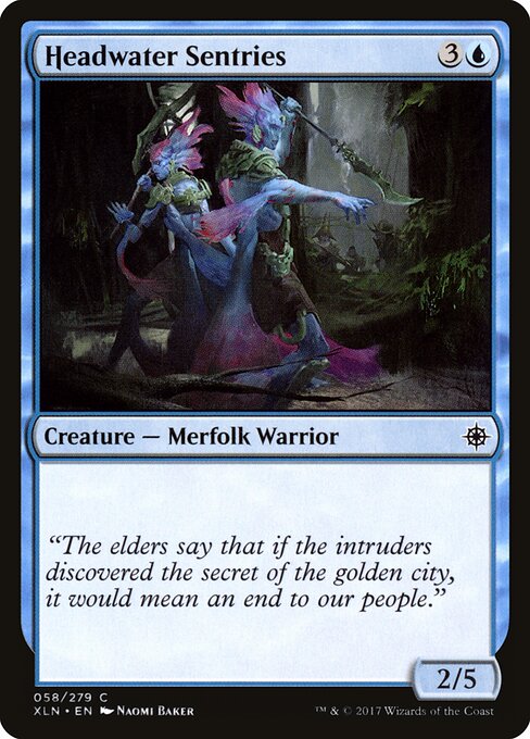 Ixalan - 58 - Headwater Sentries - Common