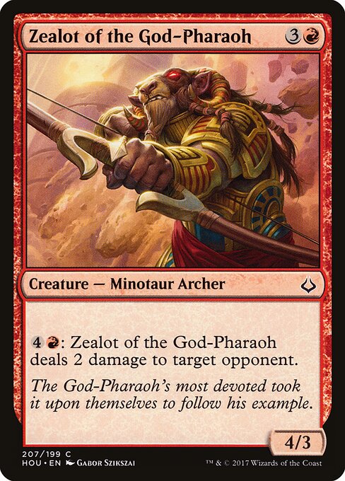 Hour of Devastation - 207 - Zealot of the God-Pharaoh - Common