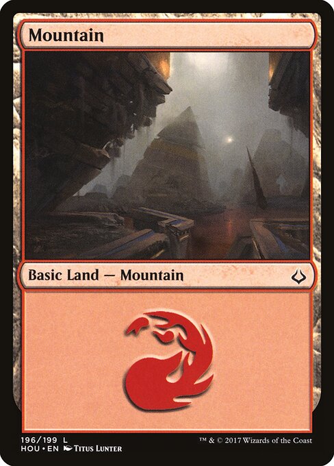 Hour of Devastation - 196 - Mountain - Common