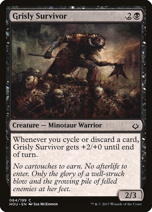 Hour of Devastation - 64 - Grisly Survivor - Common
