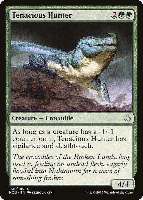 Hour of Devastation - 136 - Tenacious Hunter - Uncommon