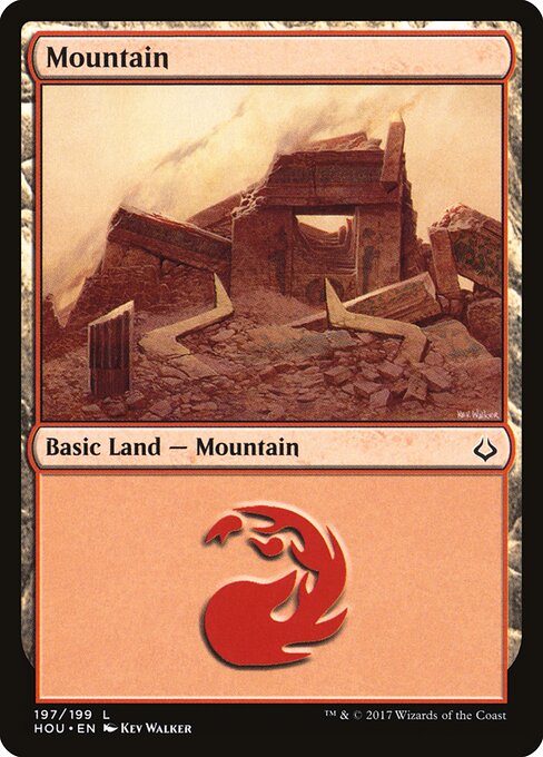 Hour of Devastation - 197 - Mountain - Common