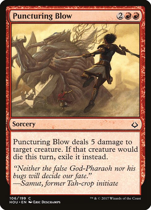 Hour of Devastation - 106 - Puncturing Blow - Common