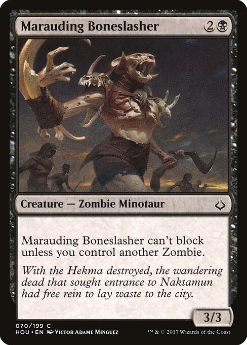 Hour of Devastation - 70 - Marauding Boneslasher - Common
