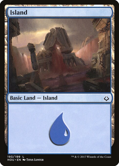 Hour of Devastation - 193 - Island - Common