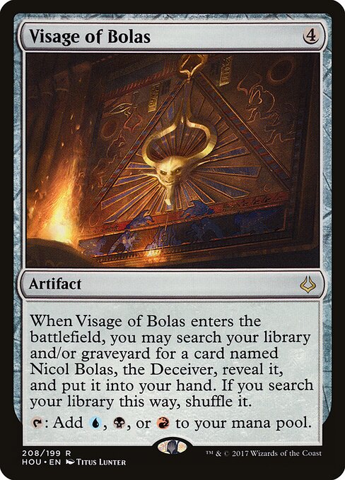 Hour of Devastation - 208 - Visage of Bolas - Rare
