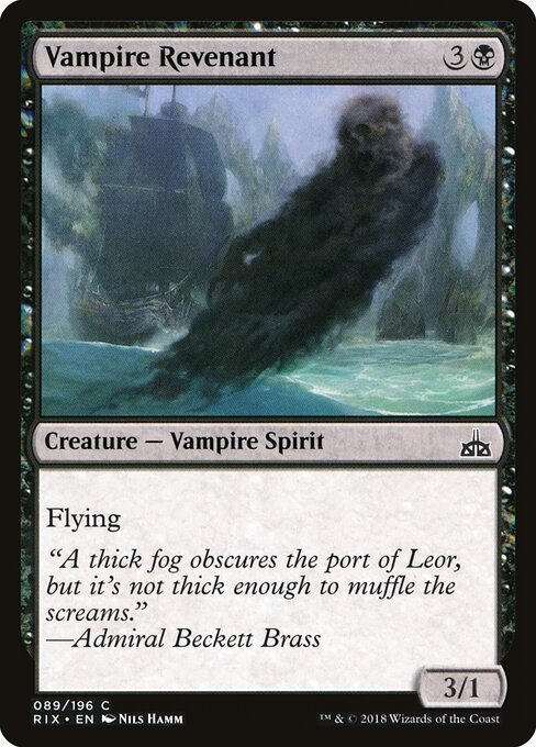 Rivals of Ixalan - 89 - Vampire Revenant - Common