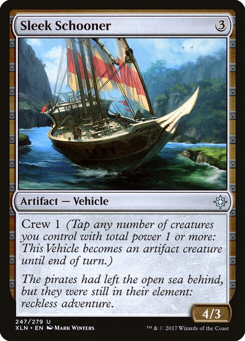 Ixalan - 247 - Sleek Schooner - Uncommon