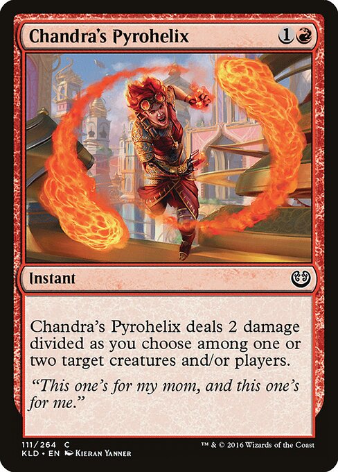 Kaladesh - 111 - Chandra's Pyrohelix - Common