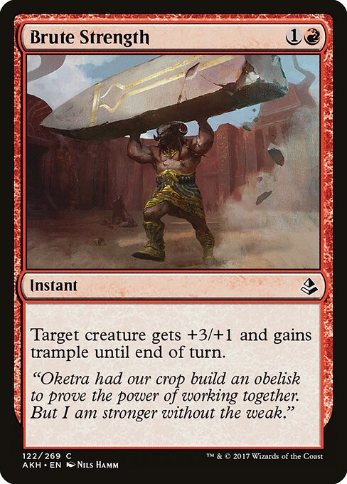 Amonkhet - 122 - Brute Strength - Common