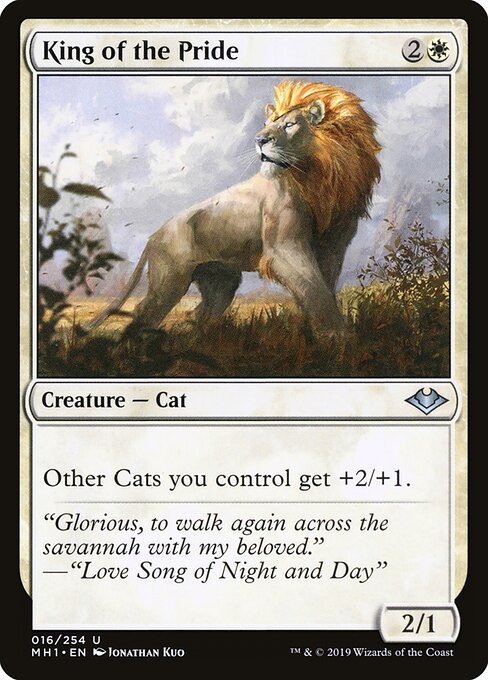 Modern Horizons - 16 - King of the Pride - Uncommon