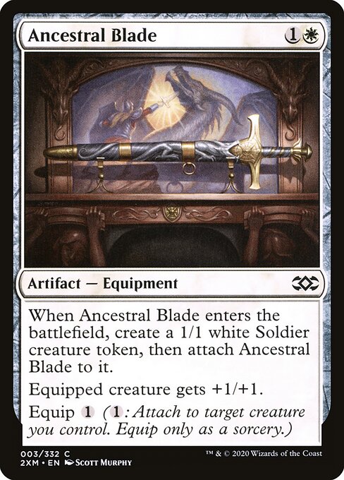 Double Masters - 3 - Ancestral Blade - Common