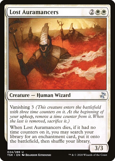 Time Spiral Remastered - 24 - Lost Auramancers - Uncommon