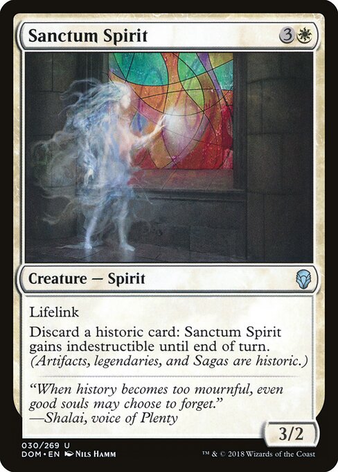 Dominaria - 30 - Sanctum Spirit - Uncommon