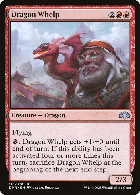 Dominaria Remastered - 116 - Dragon Whelp - Uncommon