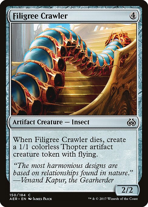 Aether Revolt - 150 - Filigree Crawler - Common