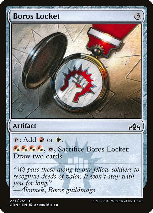 Guilds of Ravnica - 231 - Boros Locket - Common