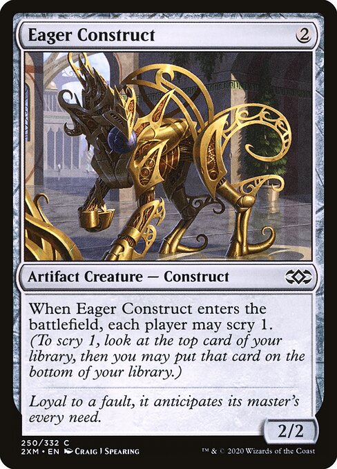 Double Masters - 250 - Eager Construct - Common