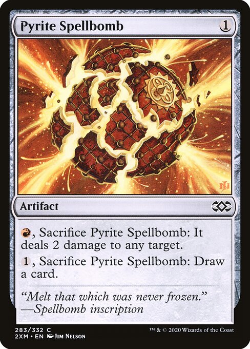 Double Masters - 283 - Pyrite Spellbomb - Common