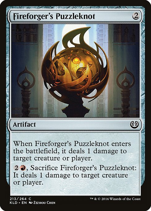 Kaladesh - 213 - Fireforger's Puzzleknot - Common