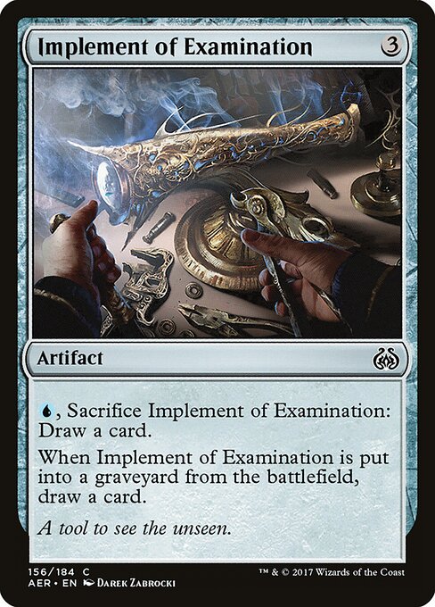 Aether Revolt - 156 - Implement of Examination - Common