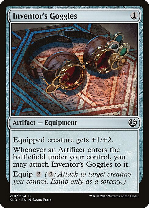 Kaladesh - 218 - Inventor's Goggles - Common