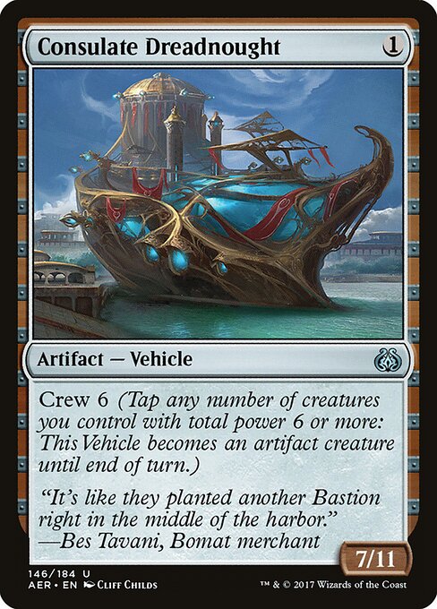 Aether Revolt - 146 - Consulate Dreadnought - Uncommon