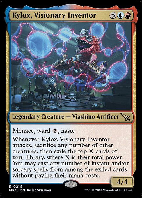 Murders at Karlov Manor - 214 - Kylox, Visionary Inventor - Rare