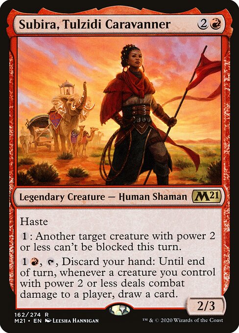 Core Set 2021 - 162 - Subira, Tulzidi Caravanner - Rare