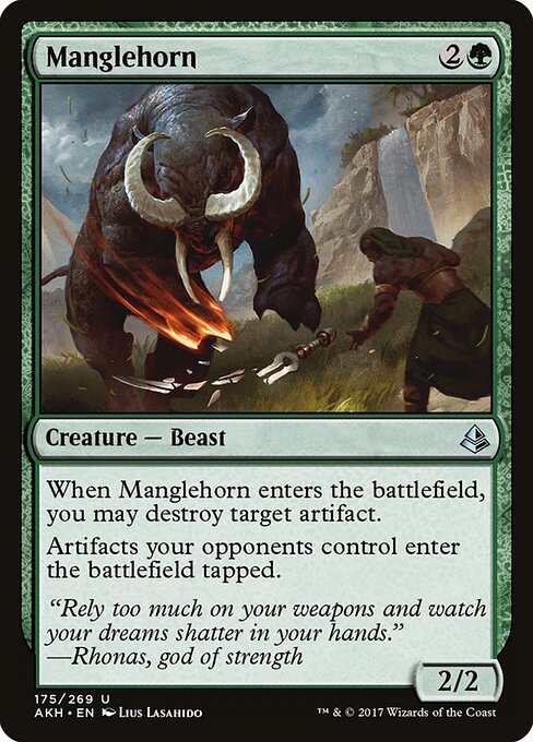 Amonkhet - 175 - Manglehorn - Uncommon