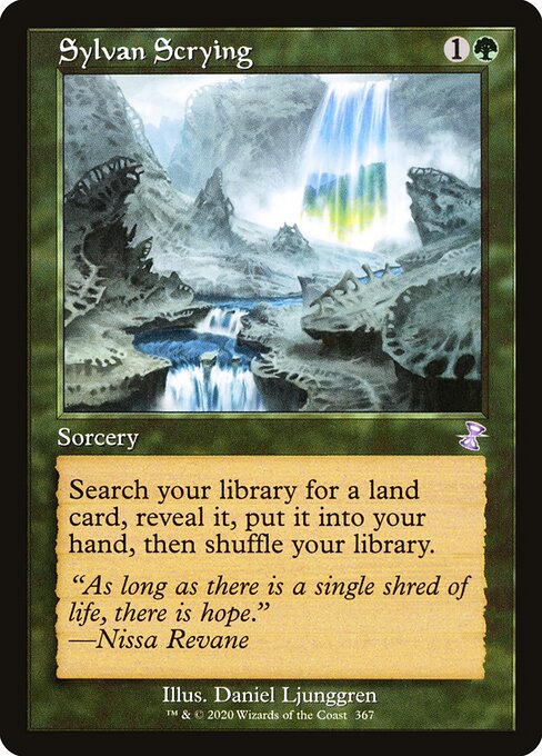 Time Spiral Remastered - 367 - Sylvan Scrying - Special