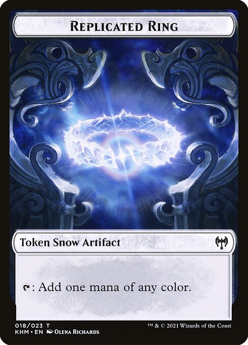 Kaldheim Tokens - 18 - Replicated Ring - Common