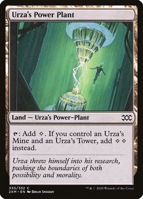 Double Masters - 330 - Urza's Power Plant - Common