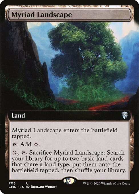 Commander Legends - 706 - Myriad Landscape - Uncommon