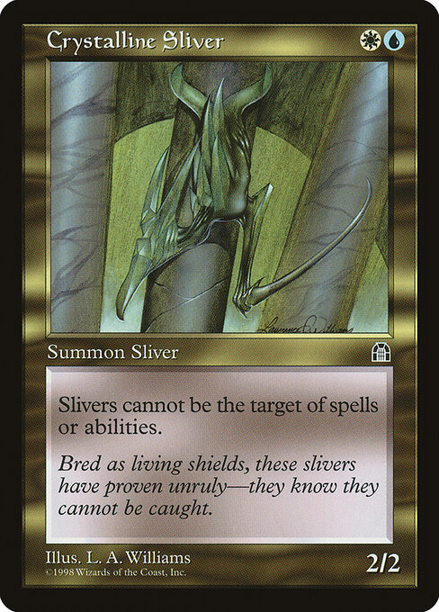 Stronghold - 127 - Crystalline Sliver - Uncommon