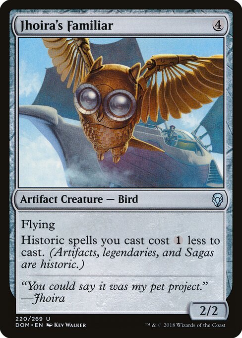 Dominaria - 220 - Jhoira's Familiar - Uncommon
