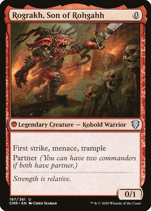 Commander Legends - 197 - Rograkh, Son of Rohgahh - Uncommon