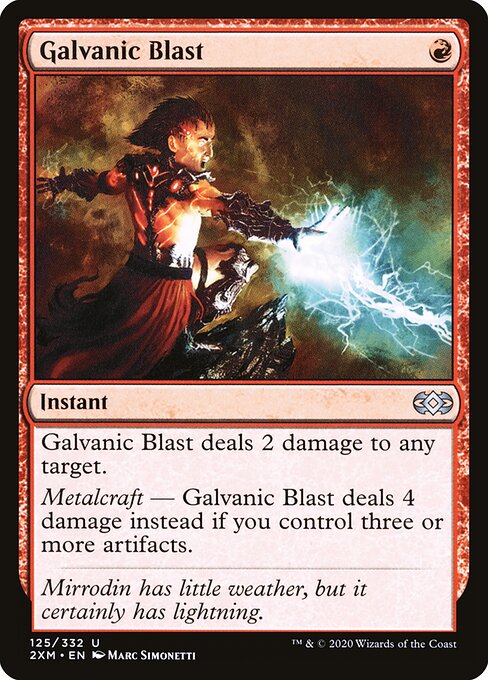 Double Masters - 125 - Galvanic Blast - Uncommon